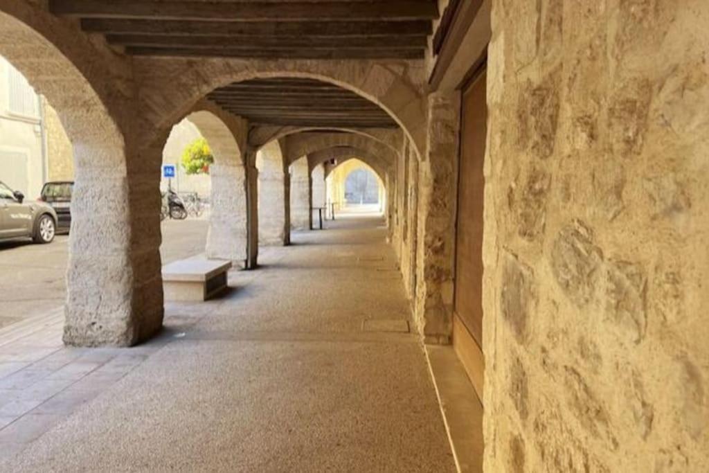 Les Arches - Belle Decoration - Wifi - Ac Clim Leilighet Villeneuve-lès-Avignon Eksteriør bilde